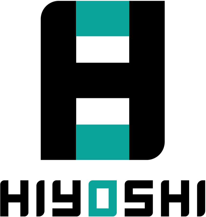 日吉建設 ロゴマーク (H形 + HIYOSHI)